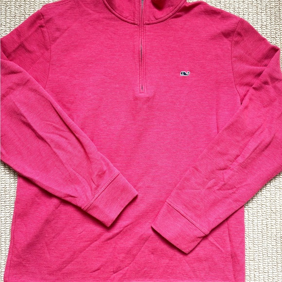 Vineyard Vines Saltwater Quarter Zip - men’s - Sailor Red - L - excellent - Picture 6 of 11